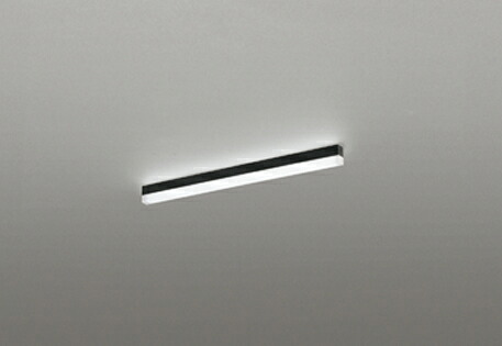 ODELIC ベースライト SOLID LINE Mini(ソリッドラインミニ) LEDユニット型 直付型 FL20W×1灯相当 送り配線不可 高演色LED 調光 長600mm 昼白色5000K 黒(ブラック) OL291711R3B|わがと照明