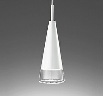 ODELIC ペンダントライト 引掛シーリング 高演色LED LEDランプ付 白熱灯器具60W相当 非調光 昼白色5000K ピアノホワイト OP252225NR