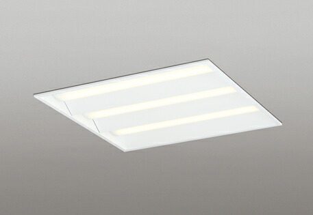 ODELIC LEDベースライト 埋込穴□600mm 電球色 FHP45W×4灯相当 専用調光器対応 LEDユニット付き XD466018P2E|わがと照明