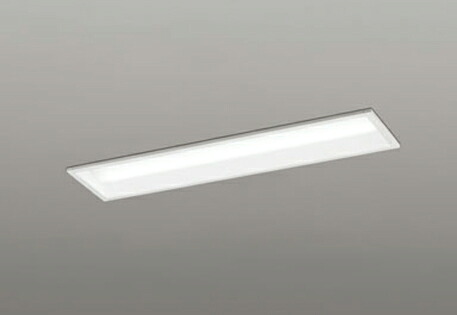 ＯＤＥＬＩＣ　ＬＥＤベースライト　埋込　下面開放型　昼光色　ＦＬ２０Ｗ×２灯相当　高演色　ＬＥＤユニット付き　XD504007R3A