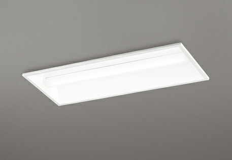 ＯＤＥＬＩＣ　ＬＥＤベースライト　埋込　下面開放型　昼光色　ＦＬ２０Ｗ×２灯相当　高演色　ＬＥＤユニット付き　XD504010R3A