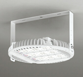 ＯＤＥＬＩＣ ＬＥＤ高上昇限度用照明装置 マーキュリー灯７００Ｗ相当 直付 防雨型 昼白いこと 並み並み配光 ＬＥＤ一体型 （ワット数別売） XG454047