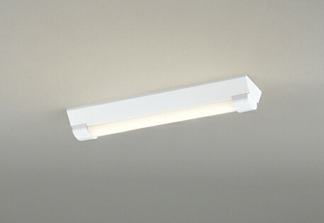 ＯＤＥＬＩＣ ＬＥＤ軒下用ベースライト 直付 逆富士型 防雨・防湿形 電球色 ＦＬ２０Ｗ×２灯相当 ＬＥＤユニット付き XG505001P3E