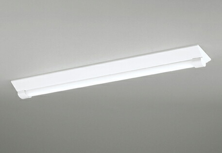 ＯＤＥＬＩＣ　ＬＥＤ軒下用ベースライト　直付　逆富士型　防雨・防湿形　昼白色　ＦＬＲ４０Ｗ×２灯相当　ＬＥＤユニット付き　XG505004P2B