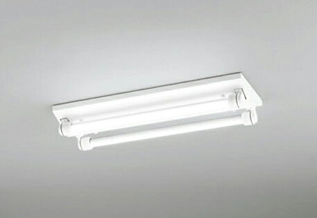 ＯＤＥＬＩＣ　ＬＥＤ軒下用ベースライト　直付　逆富士型　防雨・防湿形　昼白色　ＦＬ２０Ｗ×２灯相当　高演色　ＬＥＤランプ付き　XG554079R
