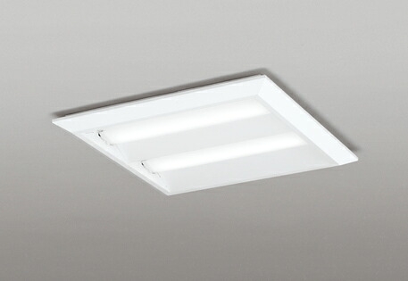 ＯＤＥＬＩＣ　ＬＥＤベースライト　直付・埋込兼用型　埋込穴□５００ｍｍ　昼白色　ＦＨＰ３２Ｗ&times;４灯相当　専用調光器対応　ＬＥＤユニット付き　XL501017P2B｜わがと照明
