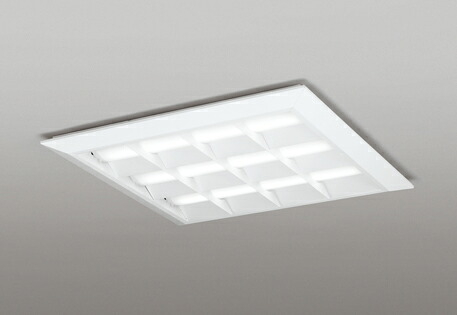 ＯＤＥＬＩＣ　ＬＥＤベースライト　直付・埋込兼用型　埋込穴□６８０ｍｍ　ルーバー付　昼白色　ＦＨＰ４５Ｗ×４灯相当　ＬＥＤユニット付き　XL501052P2B