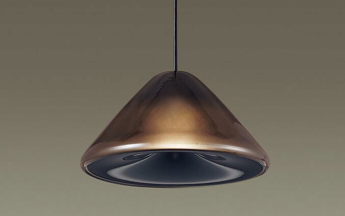 パナソニック　天井照明器具　ペンダントライト　天井半埋込吊下型　60形ダイクール電球1灯器具相当　集光タイプ　電球色　LED内蔵　専用調光器対応　LGB15177CB1 ※受注生産品｜わがと照明
