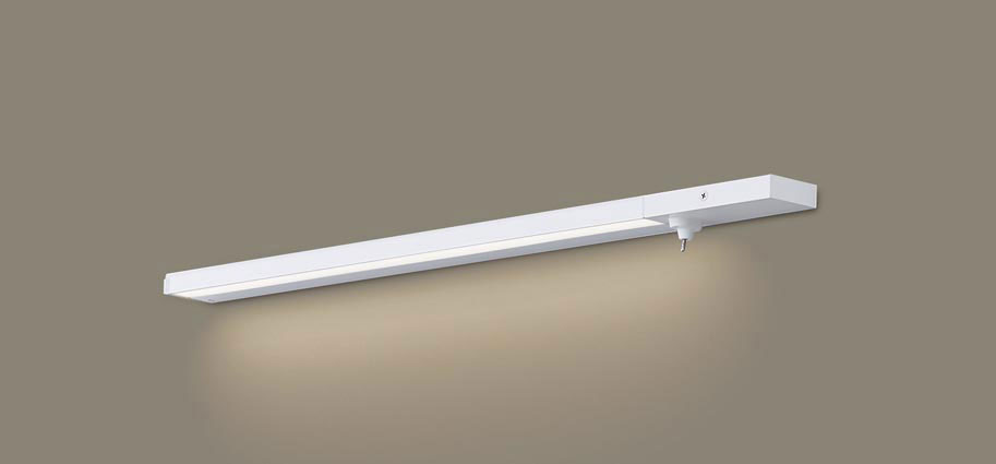 パナソニック　天井直付型　壁直付型　据置取付型　LED（温白色）　スリムライン照明（電源内蔵型）　拡散タイプ　両側化粧　狭面　スイッチタイプ（標準入線）　調光タイプ（調光器別売）　L700タイプ　LED内蔵　LGB51124XG1