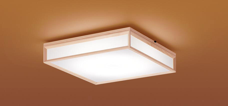 パナソニック 天井直付型 LED(昼光色~電球色) シーリングライト リモコン調光 リモコン調色 カチットF 引掛シーリング 現代和風 リモコン付 ~8畳 LED内蔵 LGC35824|わがと照明