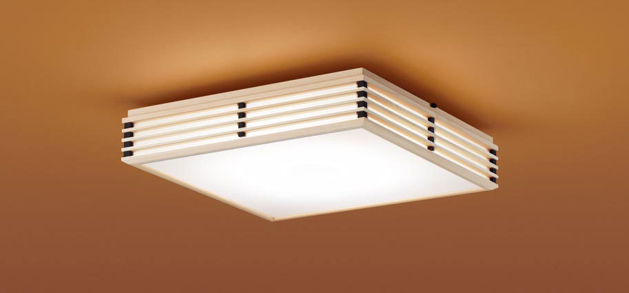 パナソニック 上昇限度直付型 LED（昼光色～白熱電球色） 最高限度ともし火 遠隔操作調光 遠隔操作調色 カチットF かかわり合い最高限度 今日このごろ和風 遠隔操作付 ～8畳 LED内蔵 LGC35825