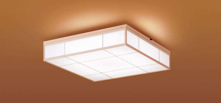パナソニック　天井直付型　LED（昼光色～電球色）　シーリングライト　リモコン調光　リモコン調色　カチットF　引掛シーリング　数寄屋　リモコン付　～8畳　LED内蔵　LGC35826