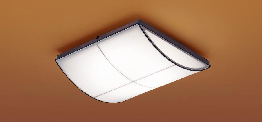パナソニック 上昇限度直付型 LED（昼光色～白熱電球色） 最高限度ともし火 遠隔操作調光 遠隔操作調色 カチットF かかわり合い最高限度 民芸 今日このごろ和風 ～8畳 LED内蔵 LGC35829 天井照明-シーリングライト・天井直付灯