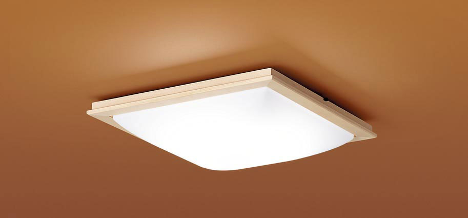 パナソニック　天井直付型　LED（昼光色～電球色）　シーリングライト　リモコン調光　リモコン調色　カチットF　引掛シーリング　リモコン付　現代和風　～10畳　LED内蔵　LGC45832
