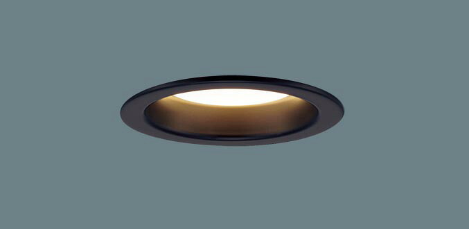 パナソニック　ダウンライト　高気密SB形　拡散タイプ　LEDフラットランプ用　専用調光器対応（別売）　埋込穴φ100mm　60形電球1灯器具相当　（昼光色～電球色）　(ランプ付)　XAD1101KCU1(LGD9101K+LLD2000CU1)