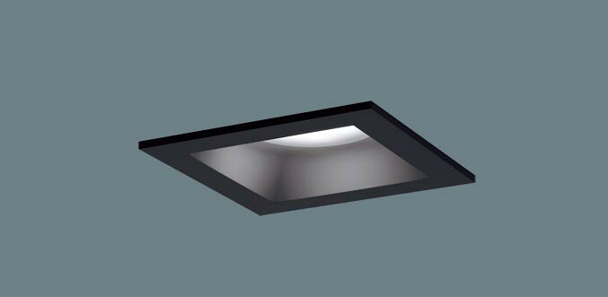 パナソニック ダウンライト 高気密SB形 集光タイプ LEDフラットランプ用 専用調光器対応（別売） 埋込穴□100mm 100形ダイクール電球1灯器具相当 昼白色 (ランプ付) XAD3124NCB1(LGD9104+LLD3020NCB1)