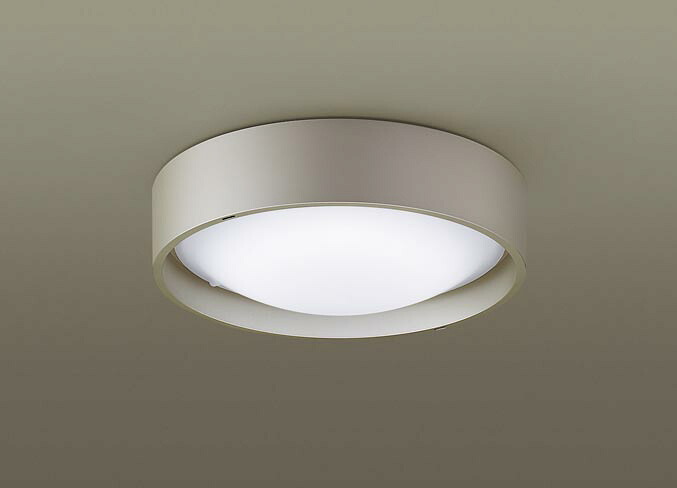 パナソニック　天井直付型・壁直付型　LED（昼白色）　シーリングライト　拡散タイプ　LEDフラットランプ交換型・防湿型・防雨型　30形丸形蛍光灯1灯器具相当　LEDフラットランプφ205　ランプ付　LGW51707YCF1