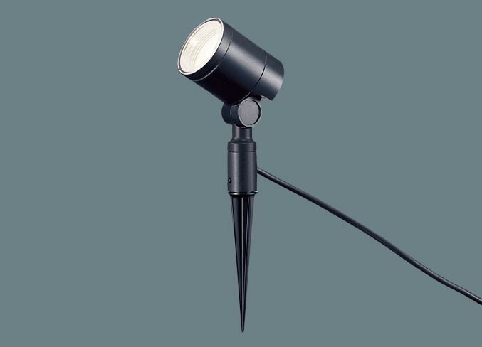 パナソニック スパイク打っ付け型 LED（白熱電球色） エクステリア 注目の的 光線角24度・集光印字機 LED平ったい照明ランプ取り替えっこ型・防雨型 60形ダイクール白熱電球1灯手道具好いかげんに LED平ったい照明ランプφ70用 照明ランプ付 XLGE0001CE1(LGW40100+LLD2020LCE1)
