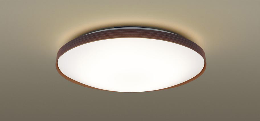 パナソニック　天井直付型　LED（昼光色～電球色）　シーリングライト　リモコン調光・リモコン調色・カチットF　引掛シーリング　～8畳　LED内蔵　LGC31158K