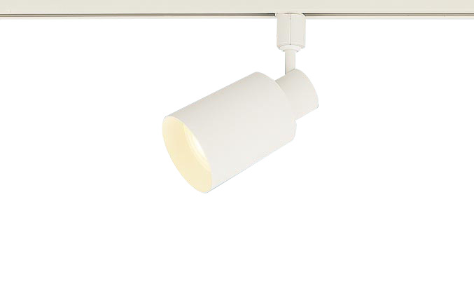 パナソニック スポットライト 配線ダクト取付型 LED(電球色)ビーム角48度・集光タイプ LEDフラットランプ交換型・調光タイプ(ライコン別売) 白熱電球150形1灯器具相当 XAS5560LCC1(LGS9505+LLD5010LCC1)|わがと照明