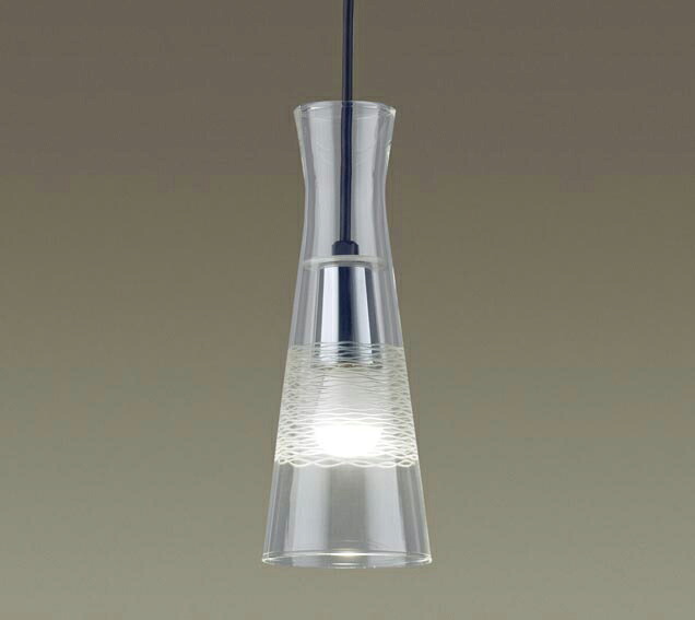 パナソニック　天井吊下型　LED（電球色）　ダイニング用ペンダント　ガラスセードタイプ・直付タイプ　LED電球交換型　白熱電球40形1灯器具相当　透明カットガラス　LEDランプ付　LGB15052U
