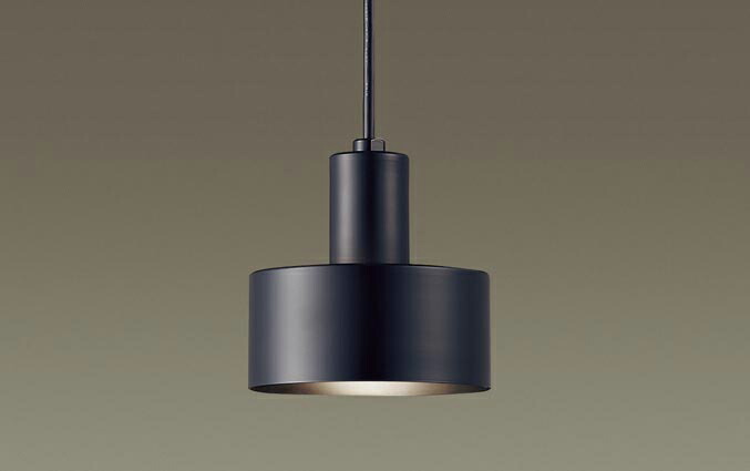 パナソニック　天井吊下型　LED（温白色）　ペンダント　直付タイプ　LED電球交換型　白熱電球40形1灯器具相当　ブラック（黒）　LEDランプ付　LGB15467K