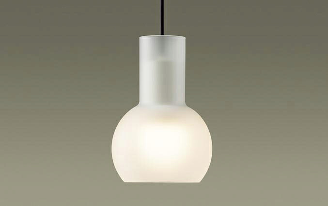 パナソニック 天井吊下型 LED(電球色) ペンダントライト ガラスセードタイプ・直付タイプ LED電球交換型 60形ボール電球1灯器具相当 ランプ付き LGB15814|わがと照明