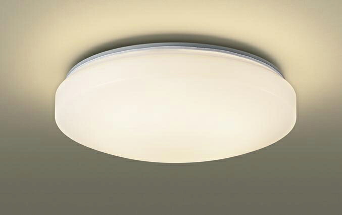 パナソニック　天井直付型　LED（電球色）　小型シーリングライト　拡散タイプ・カチットF　引掛シーリング　丸形スリム蛍光灯20形1灯器具相当　LED内蔵　LGB52609LE1｜わがと照明