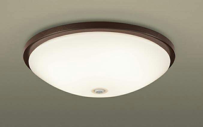 パナソニック 天井直付型 LED(温白色) 小型シーリングライト 拡散タイプ・カチットF 引掛シーリング FreePa・ON/OFF型・明るさセンサ付 丸形スリム蛍光灯20形1灯器具相当 LED内蔵 LGBC81045LE1|わがと照明