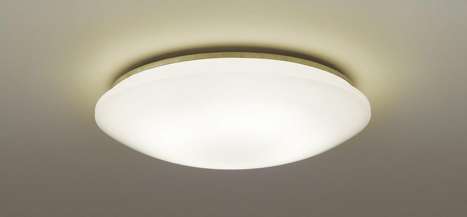 パナソニック 天井直付型 LED（温白色） シーリングライト リモコン調光・カチットF 引掛シーリング ～10畳 LED内蔵 LGC4113VK