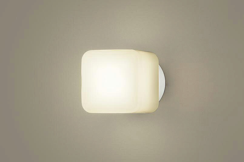パナソニック　天井直付型・壁直付型　LED（電球色）　ポーチライト・浴室灯　LED電球交換型・防湿型・防雨型　白熱電球40形1灯器具相当　ランプ付　LGW85015WF｜わがと照明
