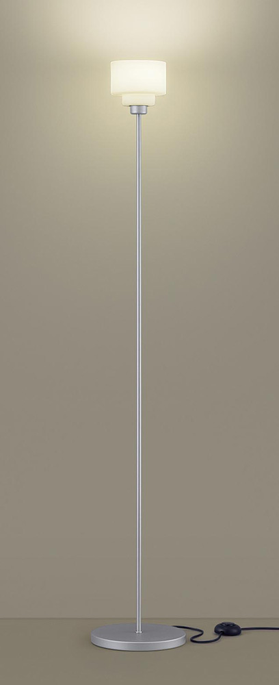 パナソニック　床置型　LED（電球色）　スタンド　フットスイッチ付　LED電球交換型　白熱電球25形1灯器具相当　ランプ付　SF965SF ※受注生産品
