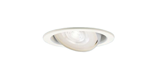 パナソニック　LED（電球色）　ユニバーサルダウンライト　浅型9H・高気密SB形・ビーム角24度・集光タイプ　LEDフラットランプ交換型・調光タイプ（ライコン別売）／埋込穴φ100mm　110Vダイクール電球100形1灯器具相当　(ランプ付)　XAD3460LCB1(LGD9410+LLD3020LCB1)