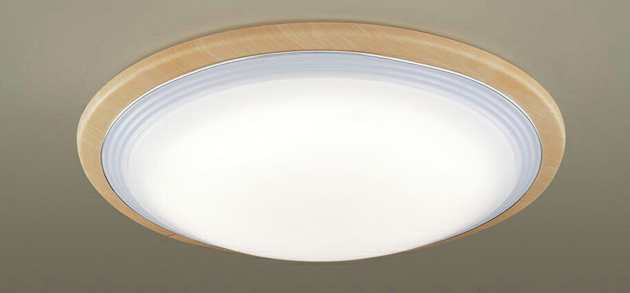 パナソニック　天井直付型LED（昼光色～電球色）シーリングライトリモコン調光・リモコン調色・カチットF　引掛シーリング　LED内蔵　-12畳　LGC52138