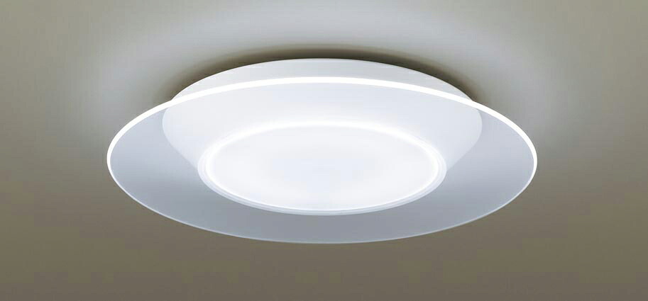 パナソニック　天井直付型　LED（昼光色～電球色）　シーリングライト　リモコン調光・リモコン調色・カチットF/引掛シーリング　-12畳　LED内蔵　LGC58110