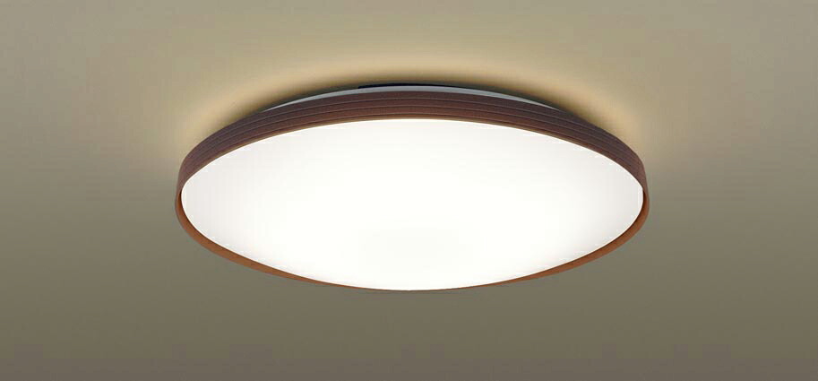 パナソニック　天井直付型LED（昼光色～電球色）シーリングライトリモコン調光　リモコン調色　カチットF　引掛シーリング　リモコン付　～8畳　LED内蔵　LSEB1164Z