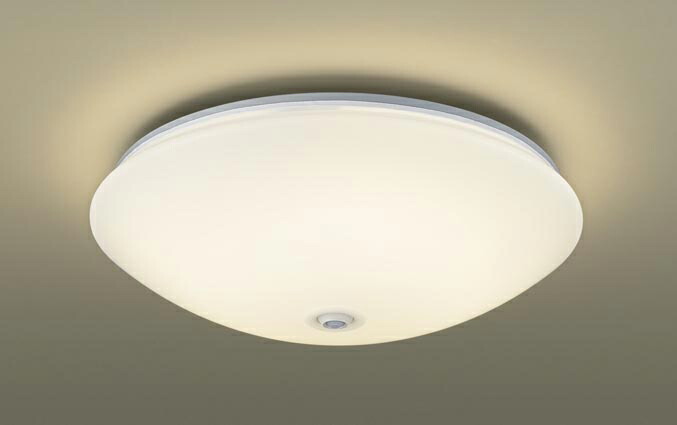 パナソニック 天井直付型LED（電球色）シーリングライト拡散タイプ カチットF 引掛シーリング FreePa ON/OFF型 明るさセンサ付 20形丸形スリム蛍光灯1灯器具相当 LED内蔵 LSEBC2061KLE1