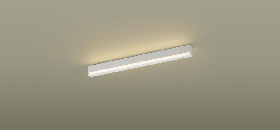 パナソニック　天井直付型・壁直付型・据置取付型　LED（電球色）　建築化照明器具　美ルック・拡散タイプ・両面配光　調光タイプ（ライコン別売）／L600タイプ　LED内蔵　SLB55205LB1｜わがと照明