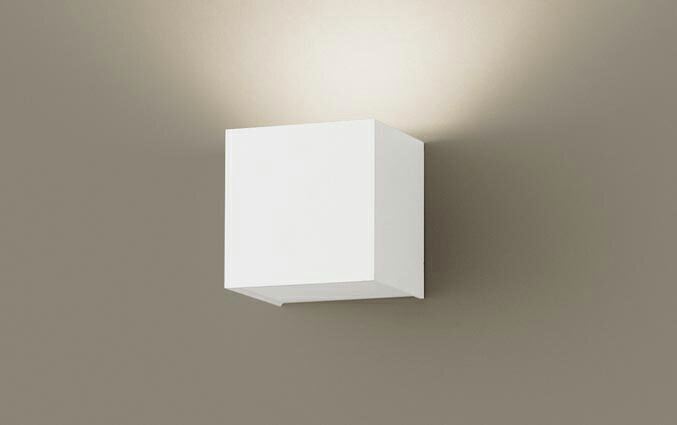 パナソニック　壁直付型　LED（温白色）　ブラケット　美ルック・拡散タイプ　調光タイプ（ライコン別売）　HomeArchi（ホームアーキ）　60形電球1灯器具相当　LED内蔵　SLB80554LB1