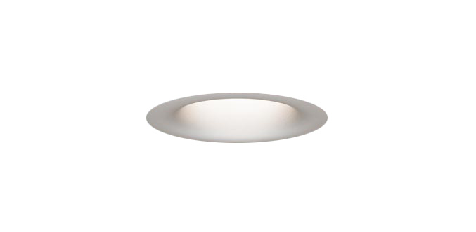 パナソニック 天井埋込型 LED(温白色) エクステリアベースダウンライト 美ルック・浅型10H・高気密SB形・拡散タイプ(マイルド配光) 防雨型/埋込穴φ75mm ホームアーキ 60形電球1灯器具相当 LED内蔵 SLR1012VLE1