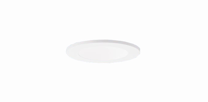 パナソニック　天井埋込型　LED（温白色）　軒下用ダウンライト・ポーチライト　美ルック・浅型10H・高気密SB形・ビーム角34度・集光タイプ　防雨型／埋込穴φ65mm　ホームアーキ　60形ダイクール電球1灯器具相当　LED内蔵　SLR1036VLE1｜わがと照明 10,218円