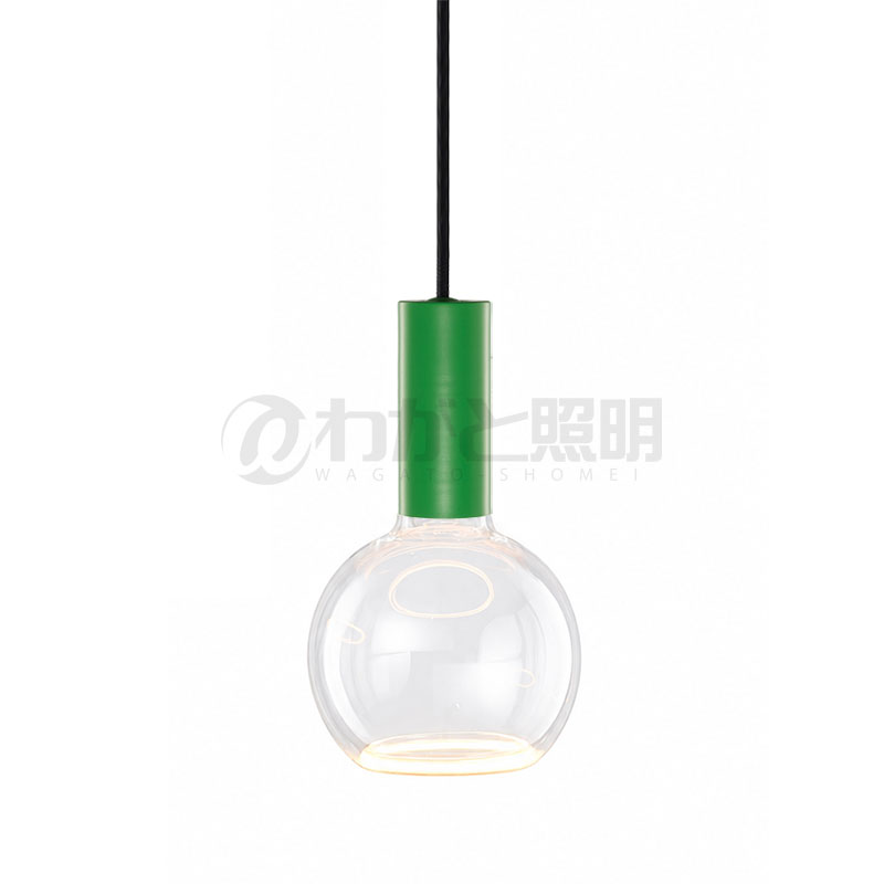 ｗｅｌｌ ｌｉｔ ウェルリット シャンデリヤ点火装置+LED照明ランプ書き割り SPIN PENDANT+AZURE 調光 かかわり合い最高限度 全光束400ルーメン 6W 白熱電球色2200K 本体:GREEN SERENE/グリーンセリーン LED照明ランプ:AZURE ORB SPIN PENDANT GREEN SERENE+AZURE ORB