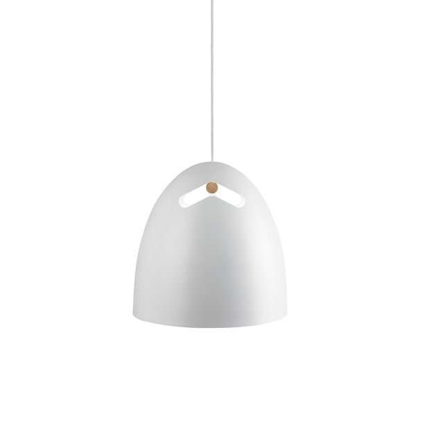 ロイヤルファニチャー　DARO(ダロ)　BELL ＋30P1(ベル)　ペンダントライト　引掛シーリング　ランプ別売(E26 60W×1)　ホワイト　DA-BELL30P1-P-WH