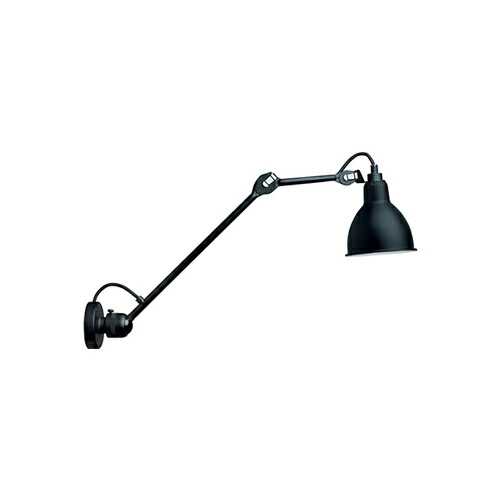 ロイヤルファニチャー DCW EDITIONS(ディーシーダブリュー・エディションズ) LAMPE GRAS NO.304 L40(ランぺグラス NO.304 L40) ブラケット ランプ別売(E17 60W×1) ブラック DCW-304L40-WL-BL-SAT-R