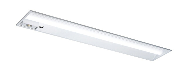 東芝　LEDベースライト　LED非常用照明器具　TENQOO　リニューアル器具　非常時定格出力タイプ　埋込形　40タイプ　W220　3200lmタイプ　Hf32&times;1高出力相当　昼白色　LEDバー付　LEKRJ422324RN-LS9(LEERJ42203RNLS9+LEEM40323N01)｜わがと照明