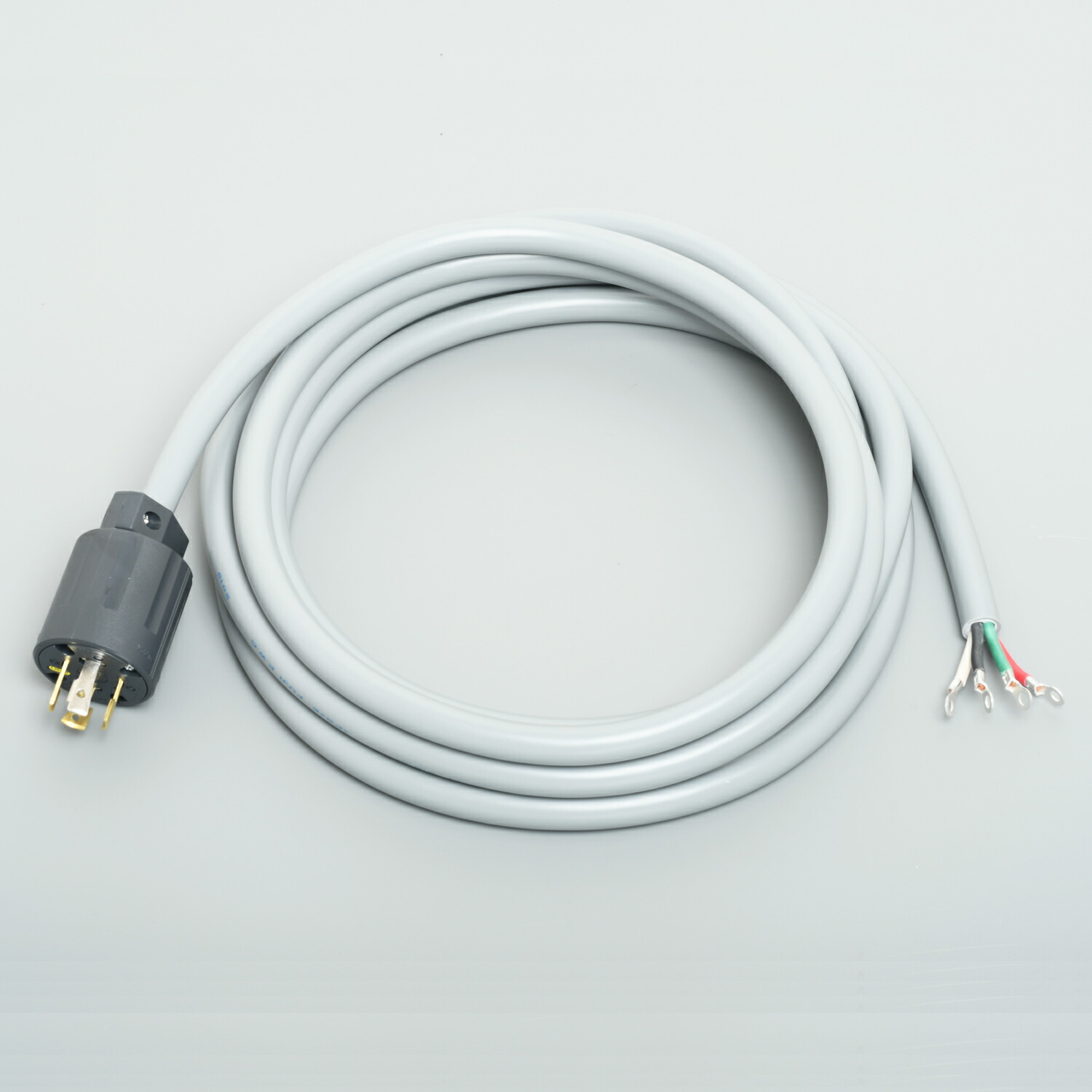 アメリカン電機 舞い降りる形3P 30A 250V 引掛形NEMA L15-30繋ぎ付 コードセット 4322NL15CS