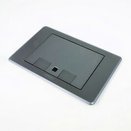 ＴＥＲＡＤＡ 立ち会い場差し込み テラコン 低床用かっこ良い差し込み マルチ印字機 LTF用一皿(シルバーメタリック) LTF10000N