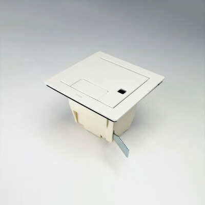 ＴＥＲＡＤＡ　フロアコンセント　テラコン　フリーアクセスフロア用　バリアフリー対応スマートコンセント　CEAシリーズ　深型ボックス＋プレート(ホワイト)　CEA80000W 13,960円