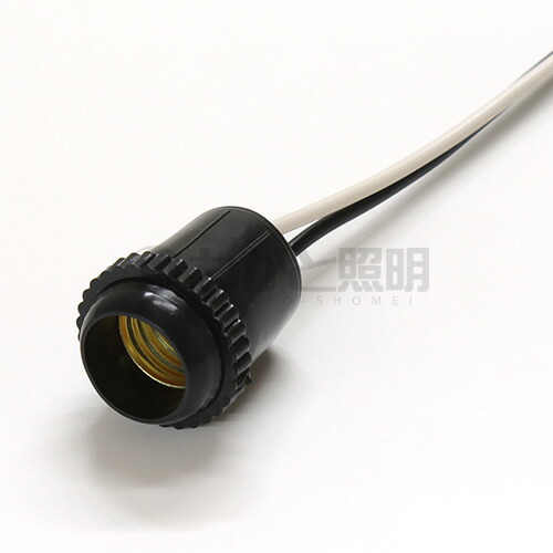 しそ　17口 楽天市場】キョーワ プラソケット（花形） E17口金用 黒 PE17黒