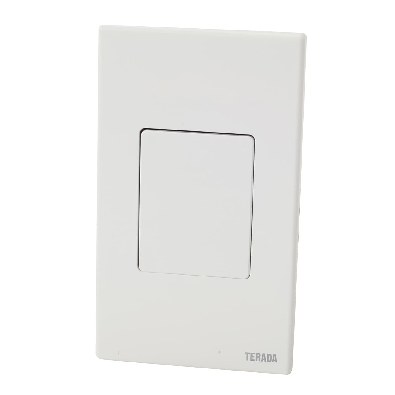 ＴＥＲＡＤＡ　壁用プッシュコンセント　アルミ仕様　UCWシリーズ　電源×2　15A　125V　ワンタッチコネクター仕様　接地無し　カギ無し　ホワイト　UCW300W